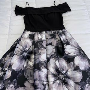 Morgan & Co. Black and White Dress